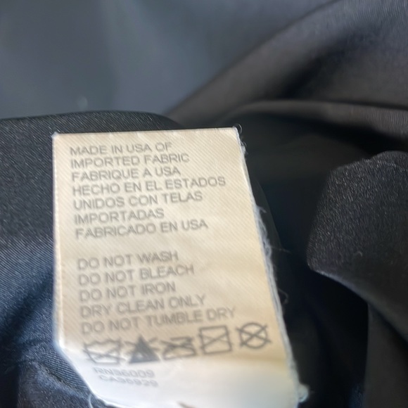 Vintage Calvin Klein classic A line midi skirt in black size 14. - Picture 4 of 7